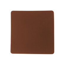 ПАТЧ КВАДРАТ soft-touch (коричневый ) 5,5 х 5,5 см