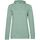 Толстовка с капюшоном женская Hoodie, серо-зеленая, размер XS