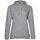 Толстовка с капюшоном женская Hoodie, серый меланж, размер XS