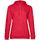 Толстовка с капюшоном женская Hoodie, красный меланж, размер XS